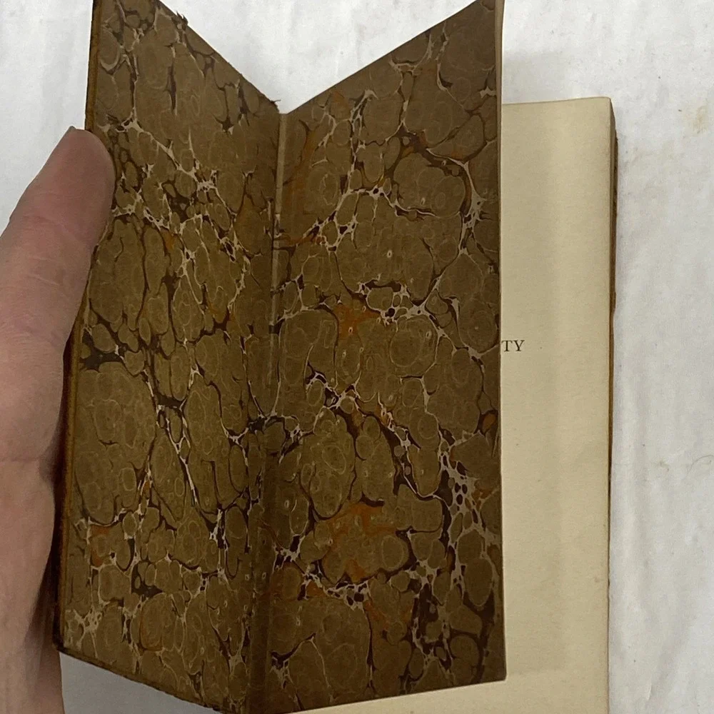 Antique Leather Bound‎ Miniature Books. A Madeira Party 1902